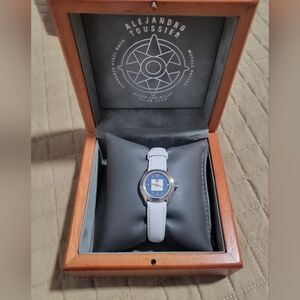 Alejandro Toussier womens leather watch